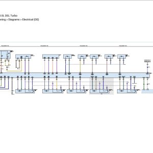 Jeep Wrangler JL V6 3.0L DSL Turbo 2021 Electrical Wiring Diagram 1