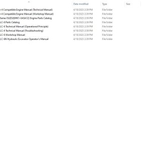 John Deere Hitachi Excavator Collection Service Library John Deere Excavator Hitachi Excavator Construction Technical Manual Part Catalog Circuit Diagram 2