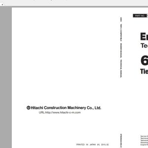 John Deere Hitachi Excavator Collection Service Library John Deere Excavator Hitachi Excavator Construction Technical Manual Part Catalog Circuit Diagram 3