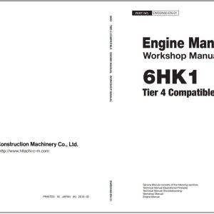 John Deere Hitachi Excavator Collection Service Library John Deere Excavator Hitachi Excavator Construction Technical Manual Part Catalog Circuit Diagram 4