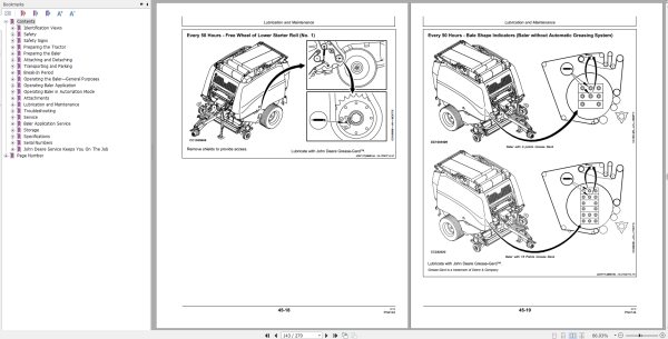 John Deere Round Balers 960 990 Operators Manual OMCC59865 EN 2