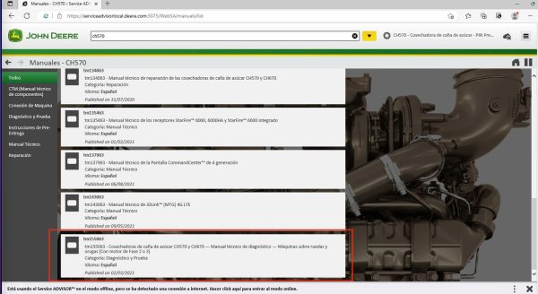 John Deere Service Advisor 5.3 Offline 03.2023 AG CF 10.2022 Remote Installation 4