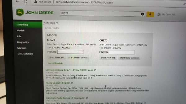 John Deere Service Advisor 5.3 Offline 03.2023 AG CF 10.2022 Remote Installation 5