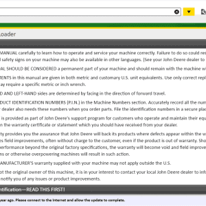 John Deere Service Advisor 5.3 Offline 2022 11.2021 CF Construction AG Agricultural Forestry Equipment 5