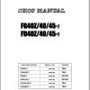 Komatsu Forklift FG40Z 7 to FG45 7 FD40Z 7 to FD45 7 Shop Manual