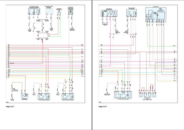 Lexus NX 300 2019 FWD L4 2.0L Turbo 8AR FTS Electrical Wiring Diagram 1