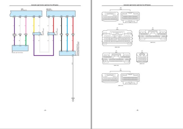 Lexus NX 300 2019 FWD L4 2.0L Turbo 8AR FTS Electrical Wiring Diagram 2