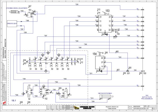 Liebherr LTM 1055 3.2 Z85275 Operating Electrical Schematic Hydraulic Manual 2