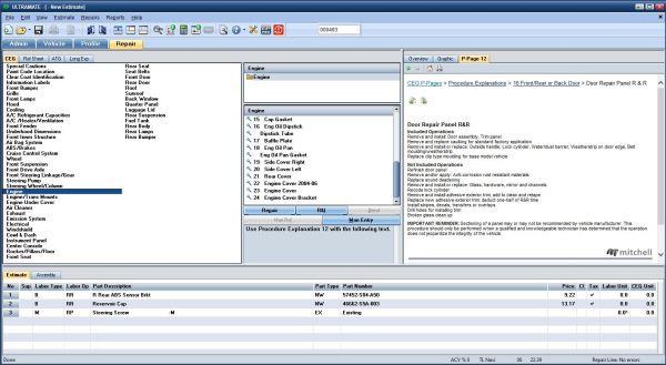 Mitchell UltraMate Estimating 03.2023 v7.1.242 Service Infomation Parts Catalog 5