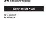 Mitsubishi Forklift FB14ANT to FB20 ACNT Circuit Diagram Service Manual