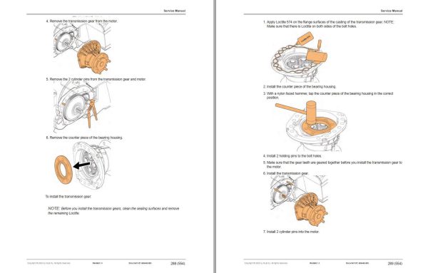 Mitsubishi Forklift FB25ACN to FB35AN Circuit Diagram Service Manual 1