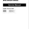 Mitsubishi Forklift FB30K FB35K Service Manual