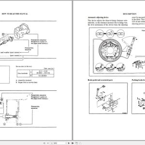 Mitsubishi Forklift FBC20 FBC25 Service Manual