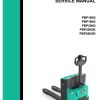 Mitsubishi Forklift PBP16N3 to PBP20N3R Hydraulic Circuit Diagram Service Manual