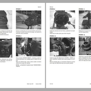 New Holland Loader W130 Service Manual 75314336 ES 1