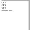 New Holland Rotary Harvester CR5.85 to CR8.90 Operator Manual PT