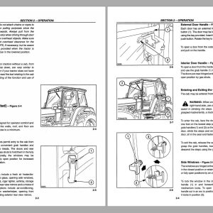 New Holland Tractor 5640 to 8340 Operator Manual 1