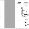 Nissan Forklift EWP N Maintenance Manual