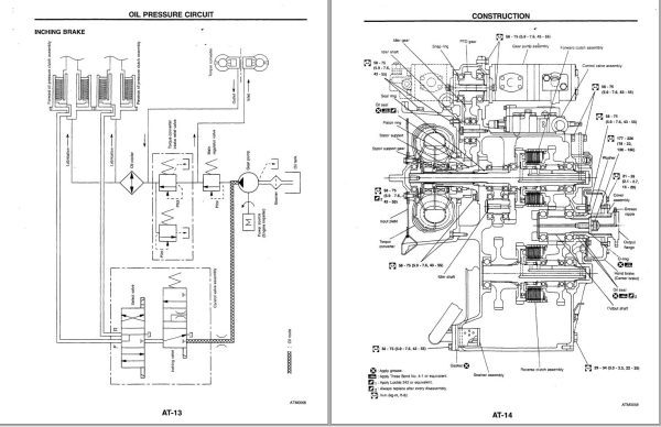 Nissan Forklift F05 Service Manual SM4E 0F05G0 1983 1
