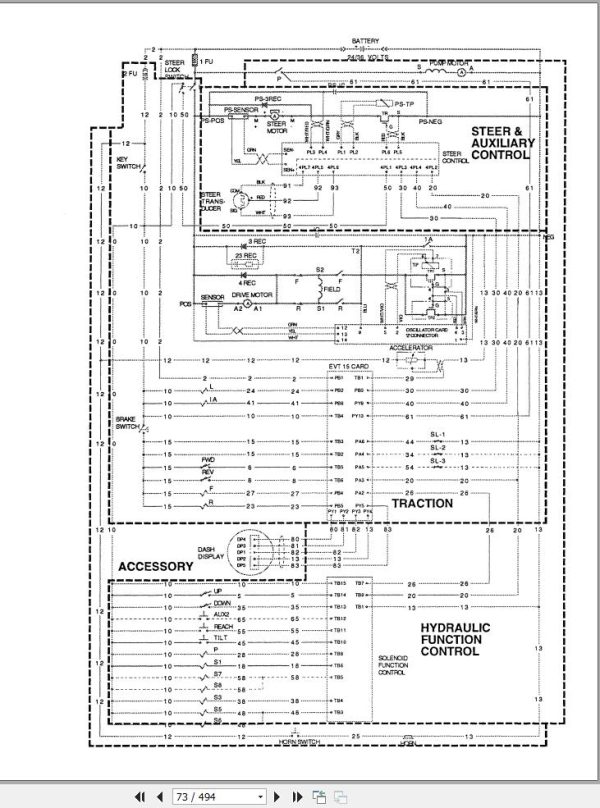 Nissan Forklift OR35 OR40 OR45 Service Manual 1
