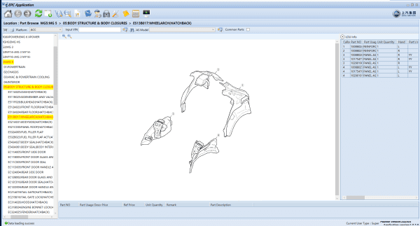 SAIC MOTOR EPC Update 03.2023 Electronic Parts Catalog 5