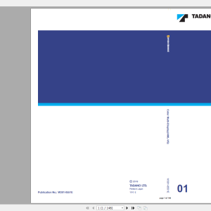 Tadano All Terrain Crane ARM 5500M 1 AML VG Service Manual 2019 1