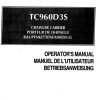 Takeuchi Dumper TC960D Operators Parts Manual