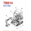 Takeuchi Excavator TB014 TB016 Parts Workshop Operators Manual DE EN 1