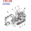 Takeuchi Excavator TB125 TB135 TB145 Parts Workshop Operators Manual FR EN 2
