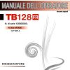 Takeuchi Excavator TB128FR Workshop Parts Operators Manual IT EN 1