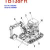 Takeuchi Excavator TB138FR to TB180FR Parts Workshop Operators Manual FR EN 2 1