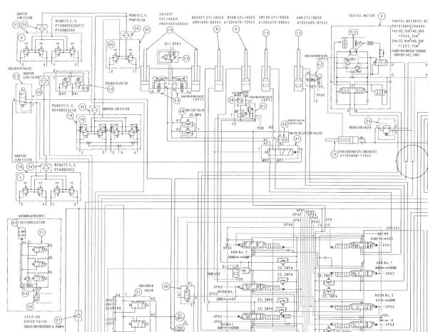 Takeuchi Excavator TB175 Workshop Parts Operators Manual 3