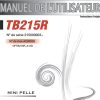 Takeuchi Excavator TB215R Parts Workshop Operators Manual FR EN