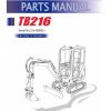 Takeuchi Excavator TB216 Parts Workshop Operators Manual FR EN 2