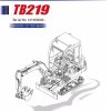 Takeuchi Excavator TB219 Workshop Operators Parts Manual 1