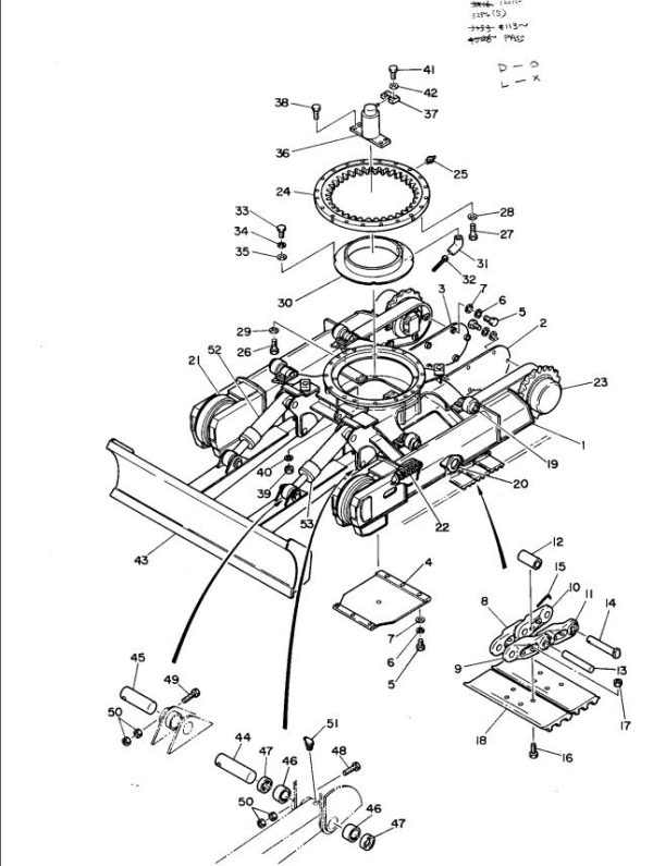 Takeuchi Excavator TB2200D Parts Service Manual 2