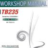 Takeuchi Excavator TB228 TB235 TB250 Operators Parts Workshop Manual ES EN 2