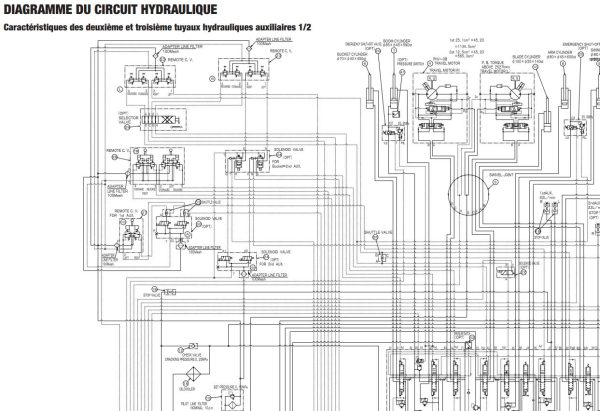 Takeuchi Excavator TB228 TB235 TB250 Parts Workshop Operators Manual FR EN 3