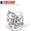 Takeuchi Excavator TB240 Parts Workshop Operators Manual DE EN 2