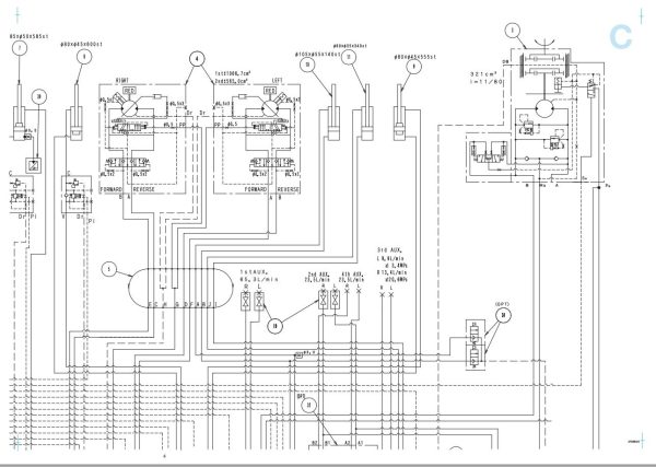 Takeuchi Excavator TB240 Parts Workshop Operators Manual DE EN 3