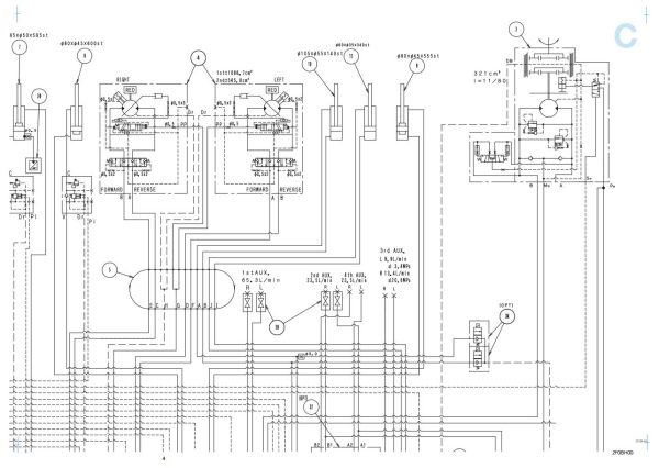 Takeuchi Excavator TB240 Parts Workshop Operators Manual 3