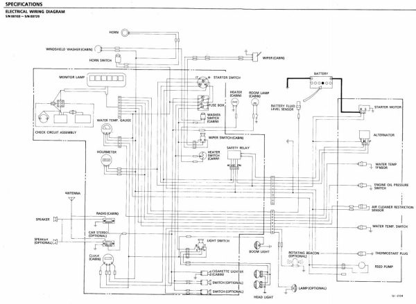 Takeuchi Excavator TB25 Workshop Parts Operators Manual 3