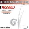Takeuchi Excavator TB280FR Parts Workshop Operators Manual DE EN
