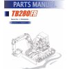 Takeuchi Excavator TB280FR Parts Workshop Operators Manual DE EN 1