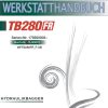 Takeuchi Excavator TB280FR Parts Workshop Operators Manual DE EN 2