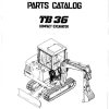 Takeuchi Excavator TB36 Operators Parts Workshop Manual 2