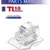 Takeuchi Loader TL8 TL10 TL12 Operators Parts Manual FR EN 1