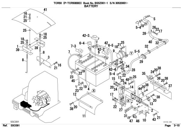 Takeuchi Track Dumper TCR50 Operators Parts Workshop Manual ES EN 1