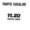 Takeuchi Track Loader TL20 Parts Manual
