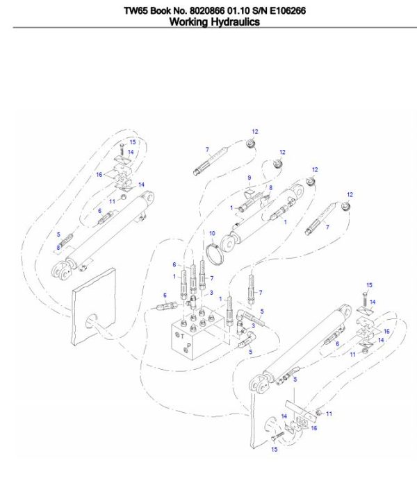 Takeuchi Wheel Loader TW65 Parts Manual 1